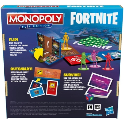 Fortnite Monopoly Board Game Limited Edition Dmg Box