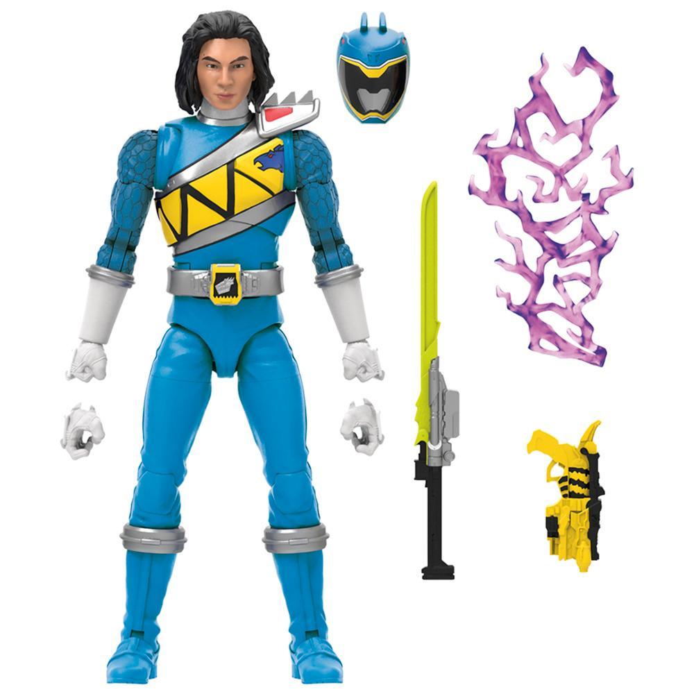 Power Rangers Lightning Collection Dino Charge Blue Ranger 6-Inch Action Figure Collectible