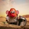 Potato Head The Yamdalorian and the Tot, Potato Head Toy for Kids Ages 2 and Up, Star Wars-Inspired Toy