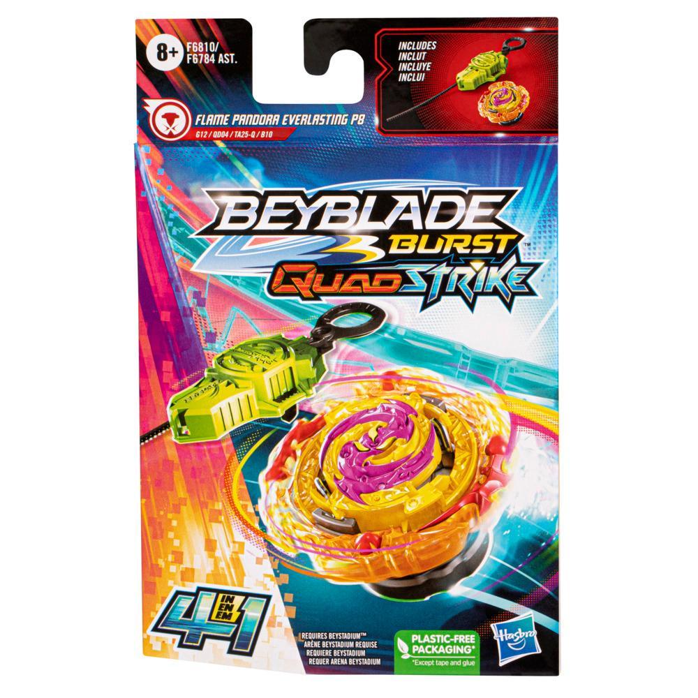 Beyblade Burst QuadDrive Ultimate Evo Valtryek V7 Spinning Top Starter Pack  -- Battling Game Top Toy with Launcher - Beyblade
