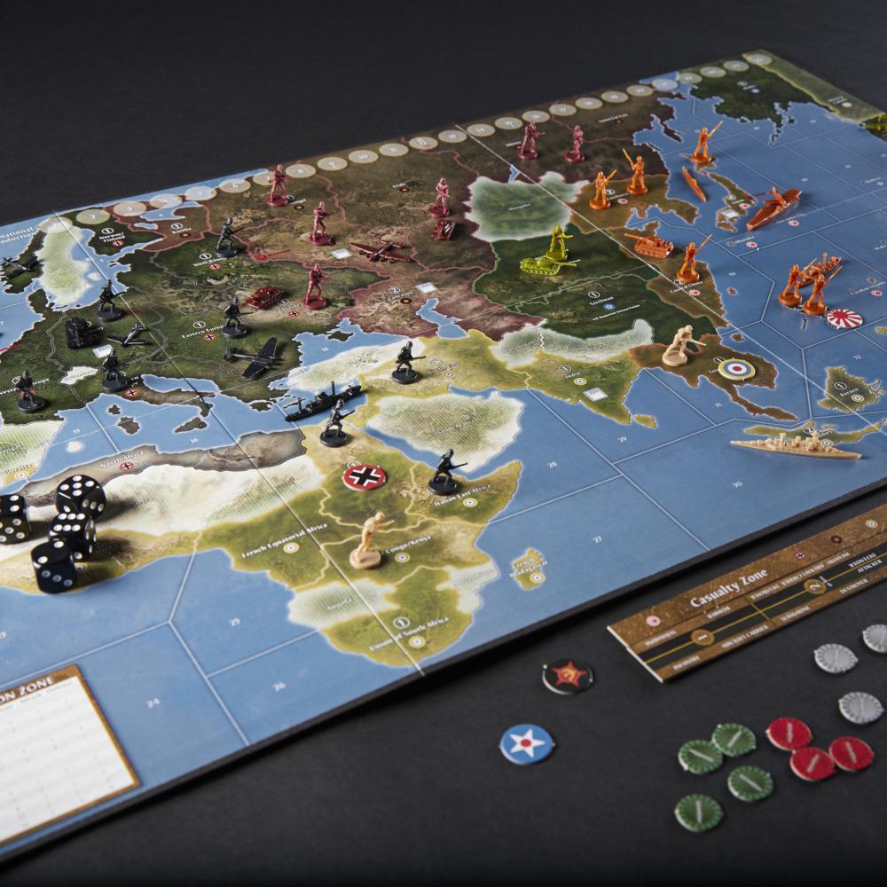 Avalon Hill Axis & Allies 1941 World War II Strategy Board Game, Great Game for Beginners, Ages 12 and Up, 2-5 Players