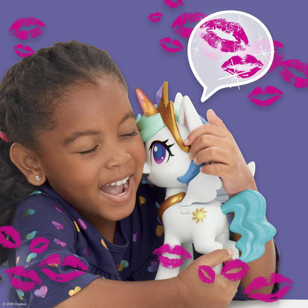 community Quagga Egypt My Little Pony Magical Kiss Unicorn Princess Celestia -- Interactive Kids  Toy with 3 Surprise Accessories, Lights, Movement - My Little Pony