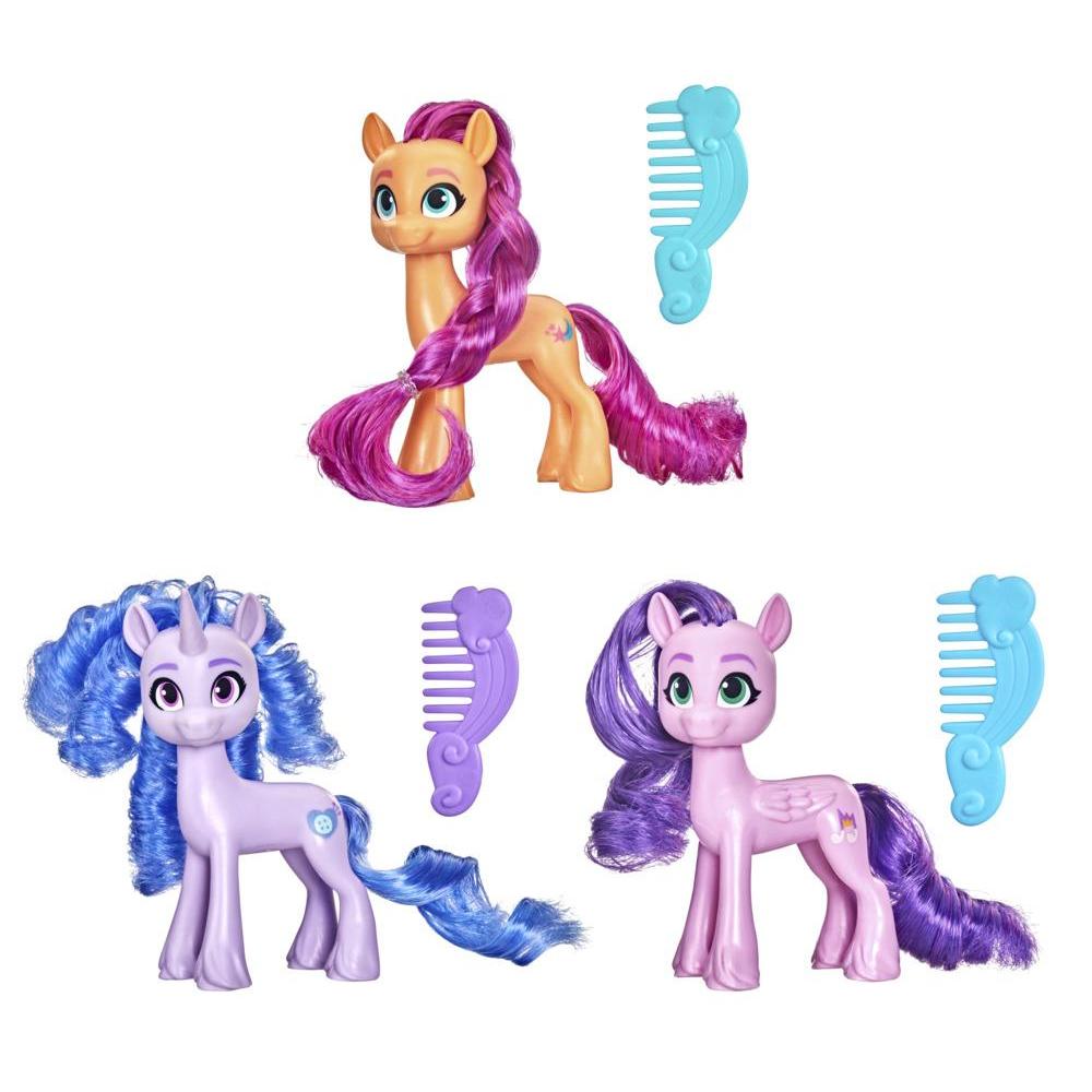 My Little Pony: A New Generation Best Movie Friends Figure - 3-Inch Pony Toy with Comb for Kids Ages 3 and Up