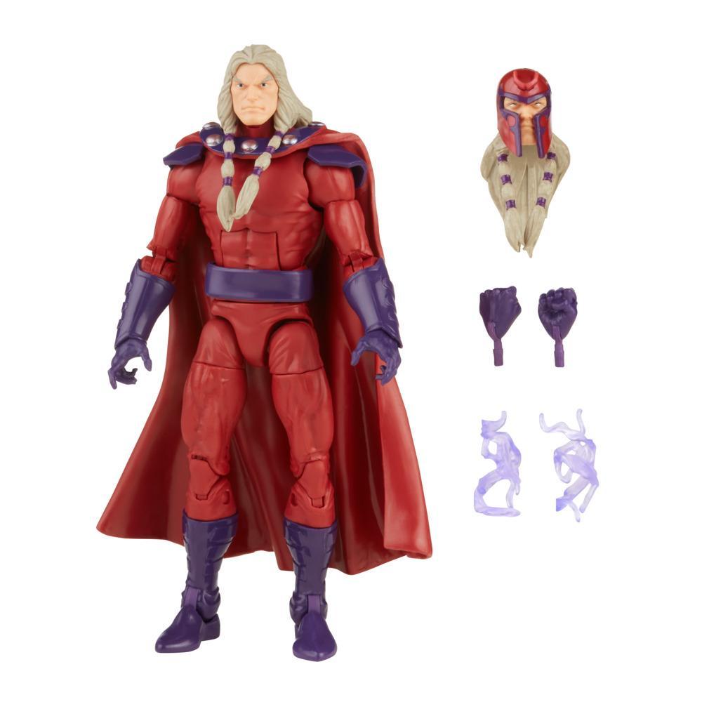 Hasbro Marvel Legends Series 6-inch Scale Action Figure Toy Magneto, Includes Premium Design and 5 Accessories
