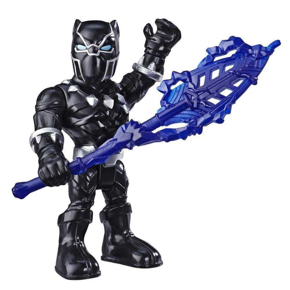 Playskool Heroes Marvel Super Hero Adventures Collectible 5-Inch Black Panther Action Figure Toy with Spear Accessory