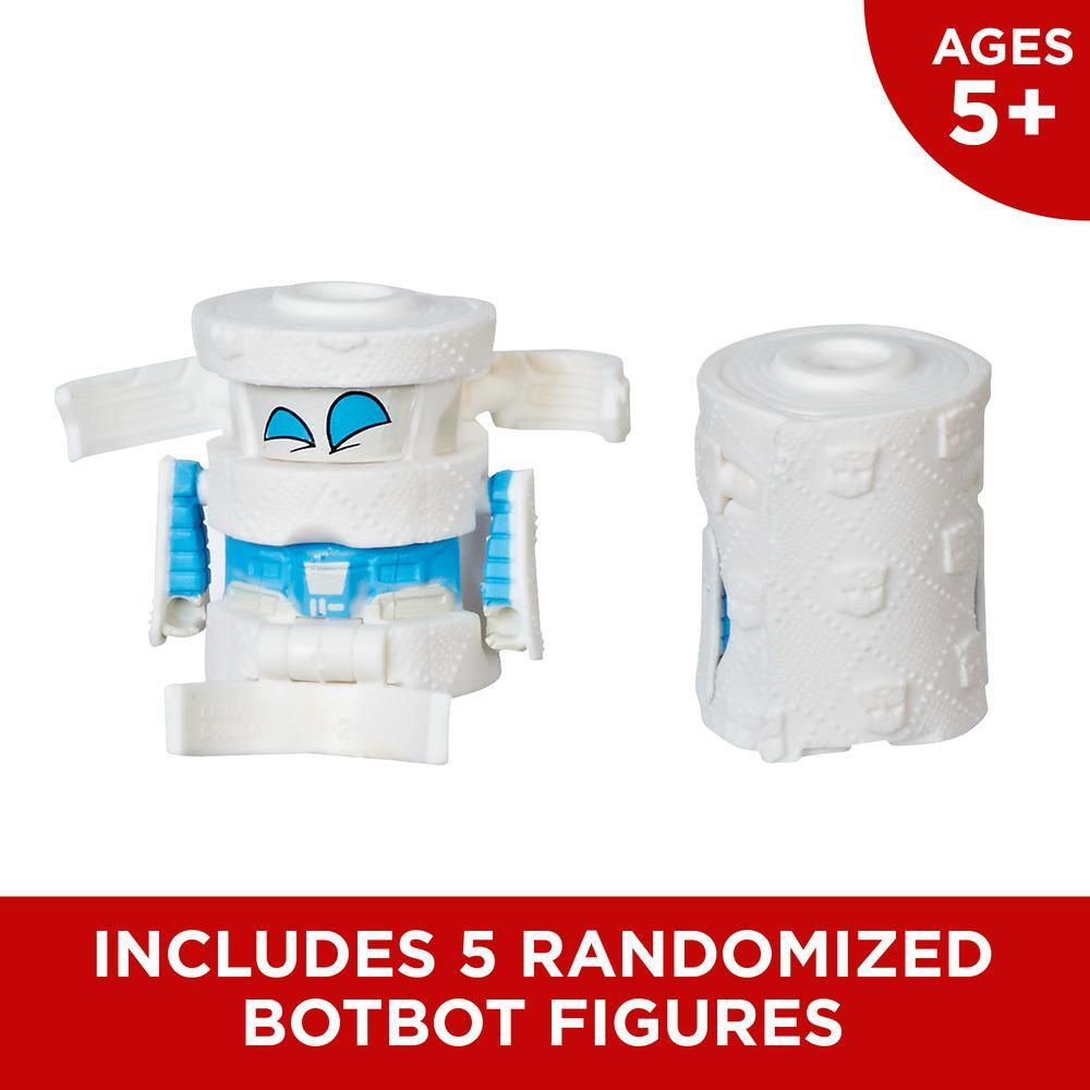 Mystery 2-In-1 Figures Transformers BotBots Toys Series 1 Toilet Troop 5-Pack 