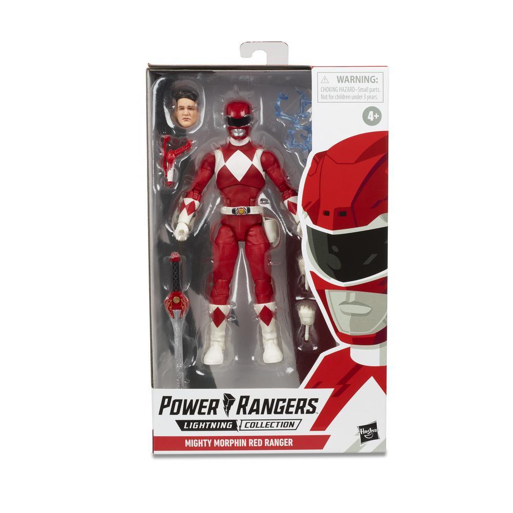 Power Rangers Lightning Collection 6-Inch Mighty Morphin Red 
