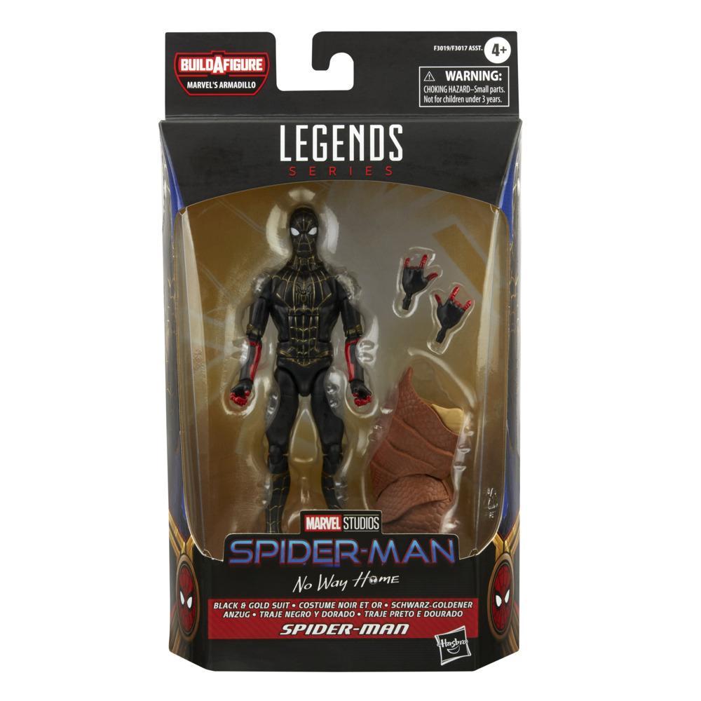 Hasbro Marvel Legends Series 5 Black Costume Spider-Man Action Figure for sale online 