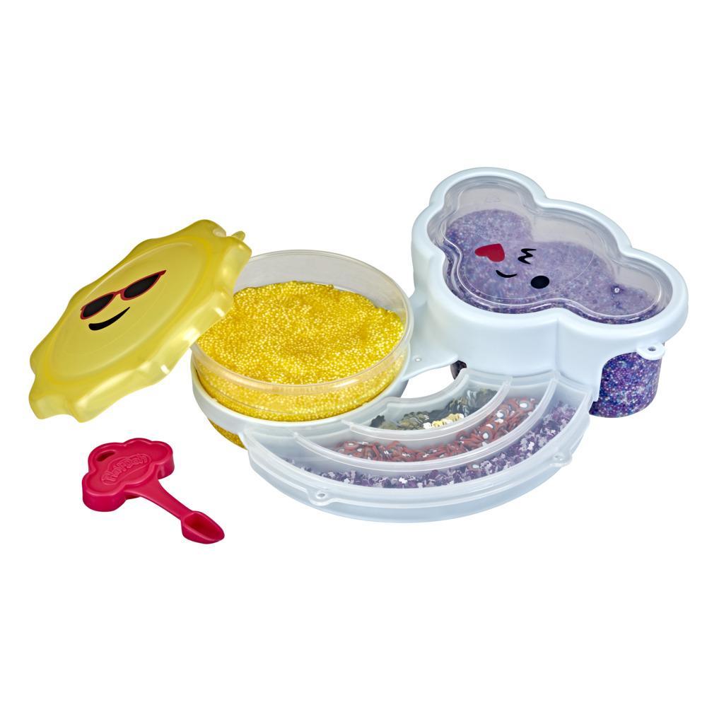 Play-Doh Foam Confetti Mixing Kit, Scented Tactile Toy for Kids 4 Years and Up, Non-Toxic