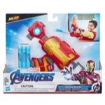 Marvel Avengers Iron Man Blast Repulsor Gauntlet with Nerf Darts for Role Play