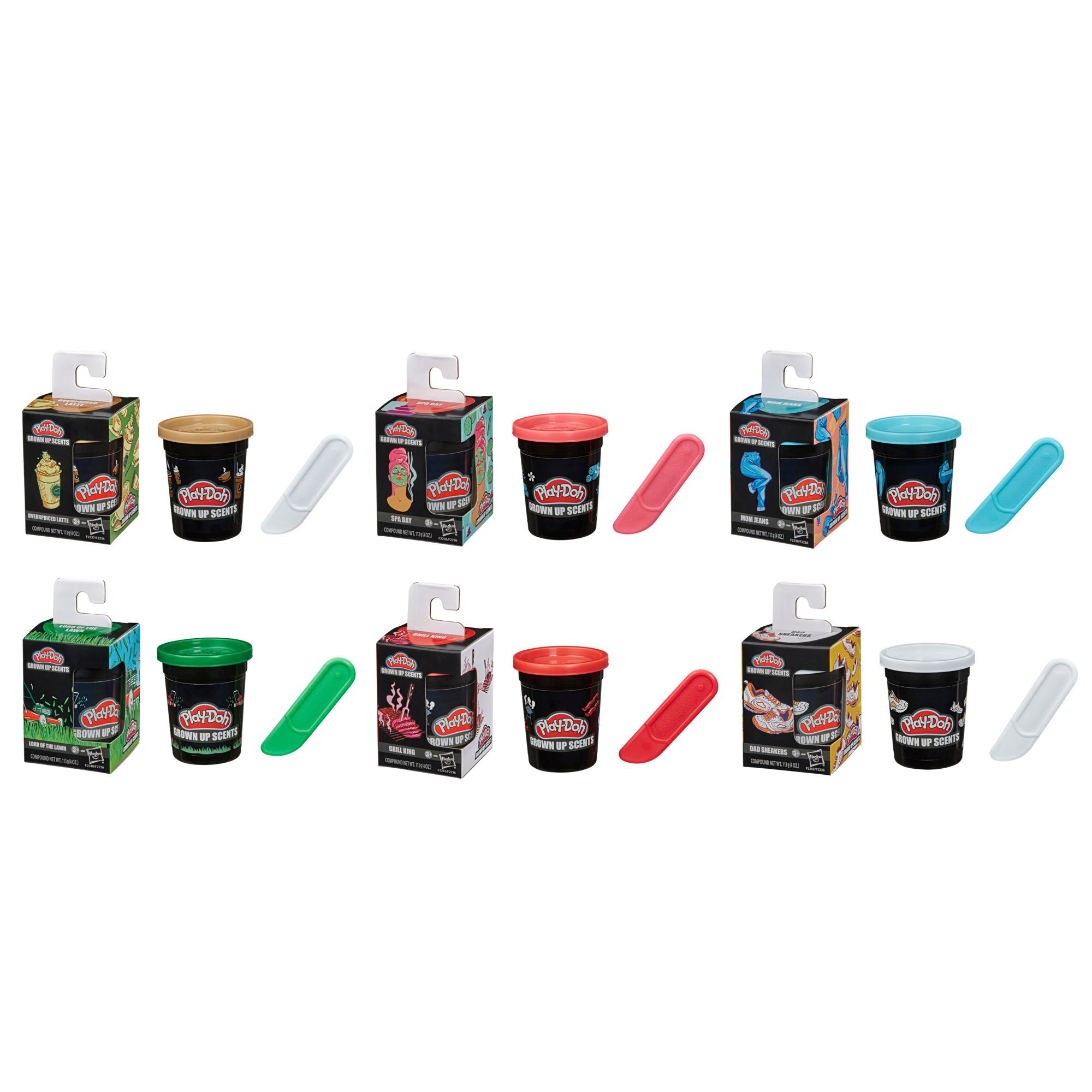 Play-Doh Grown Up Scents Multipack of Scented Modeling Compound for Adults, 6 Assorted Colors