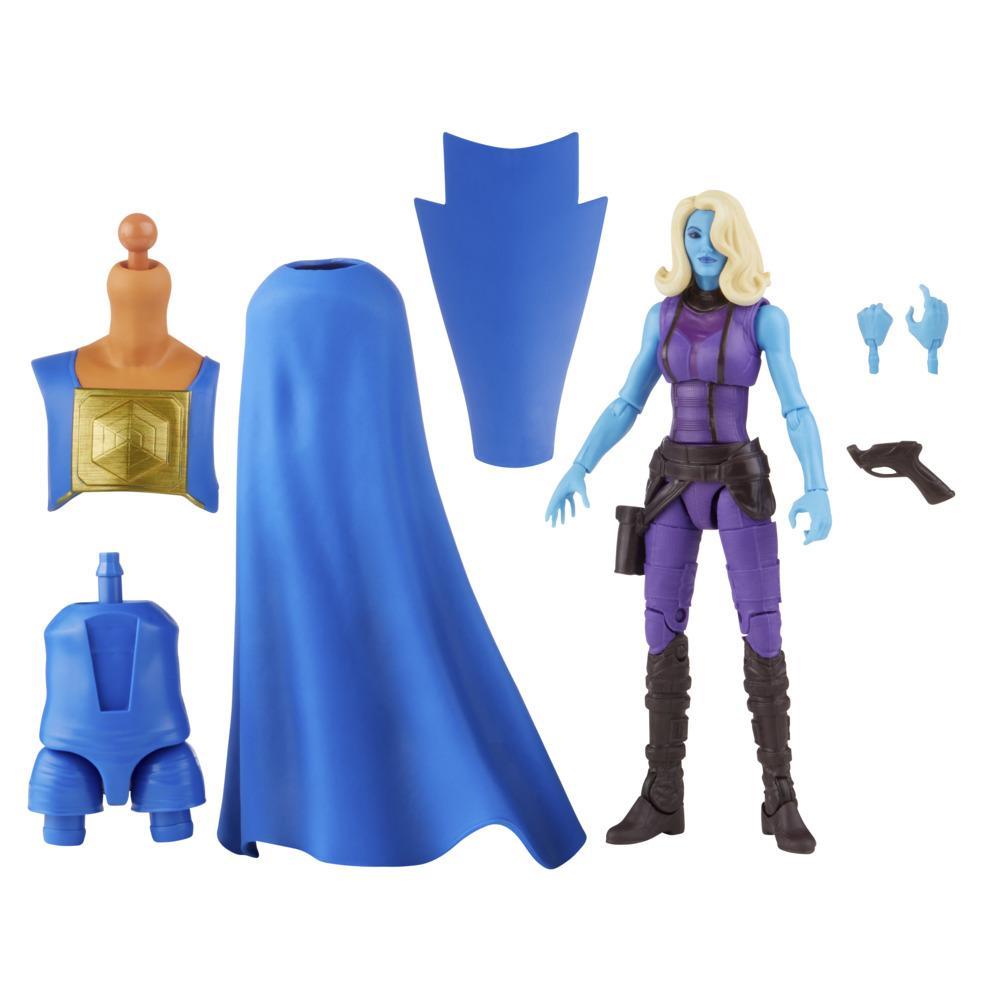 Marvel Legends Series 6-inch Scale Action Figure Toy Heist Nebula, Includes Premium Design, 1 Accessory, and 2 Build-a-Figure parts
