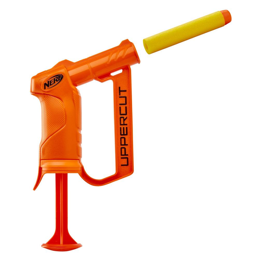 Nerf Alpha Strike Uppercut Blaster -- Includes 1 Official Nerf Elite Dart -- For Kids, Teens, Adults -- Orange