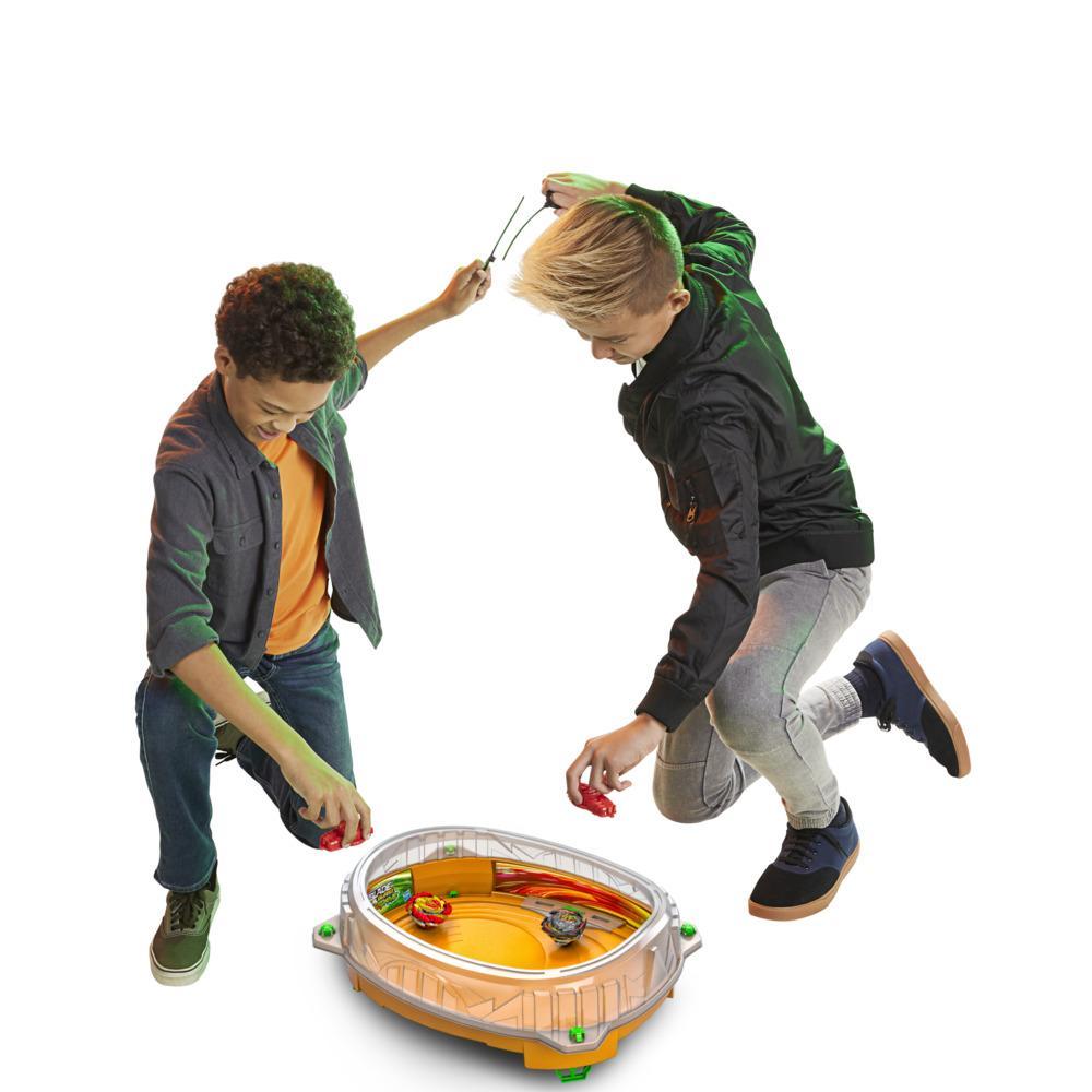 Beyblade Burst QuadDrive Cosmic Vector Battle Set Game -- Beystadium, 2 Toy Tops and 2 Launchers for Ages 8 and Up