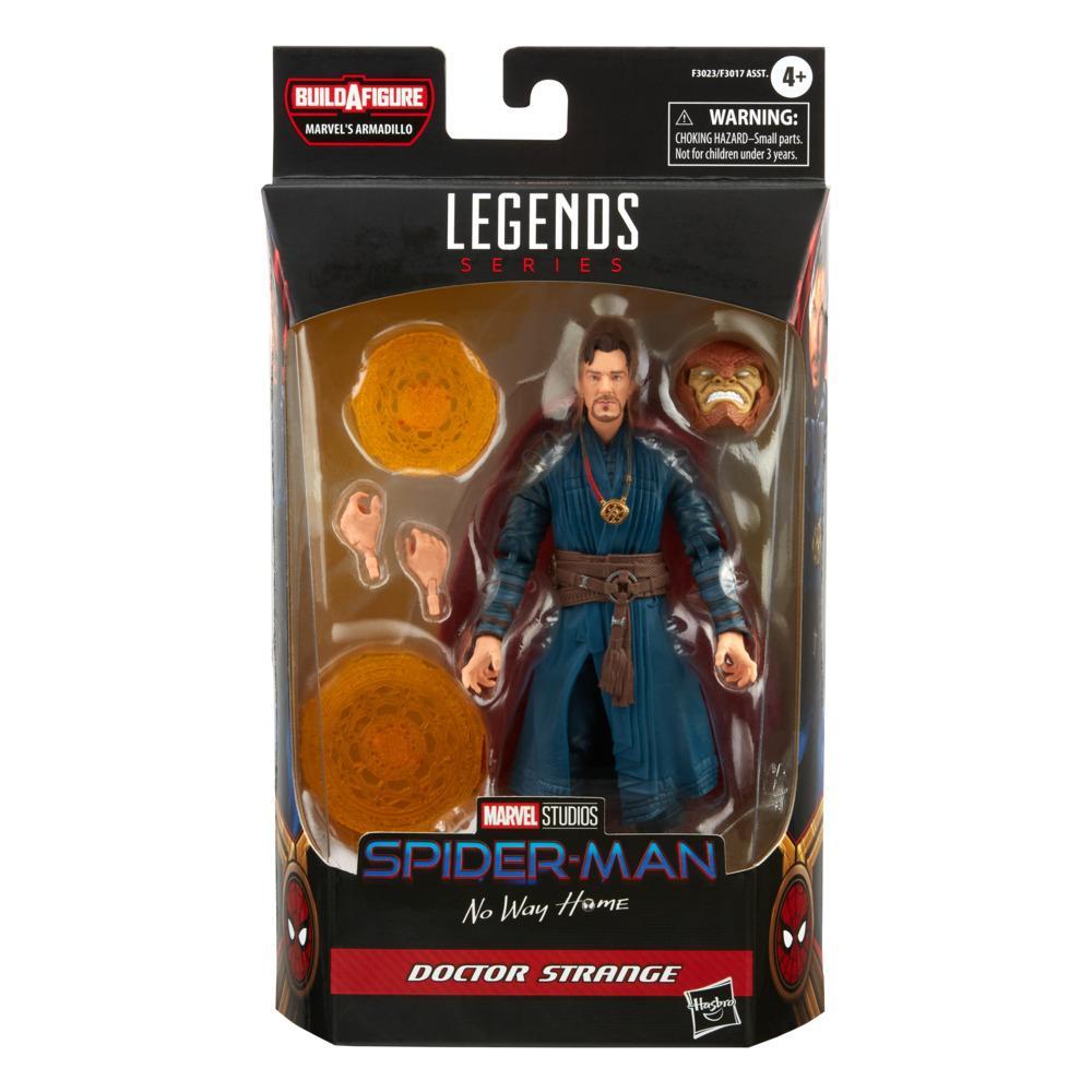 Marvel Legends Series Doctor Strange 6-inch Collectible Action Figure Toy and 4 Accessories and 1 Build-A-Figure Part s