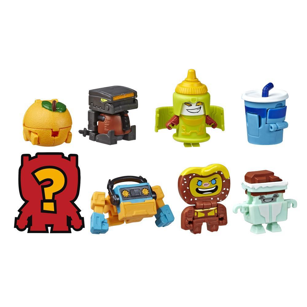 Transformers Toys BotBots Series 4 Movie Moguls 8-Pack – Mystery 2-In-1 Collectible Figures - Kids Ages 5 and Up
