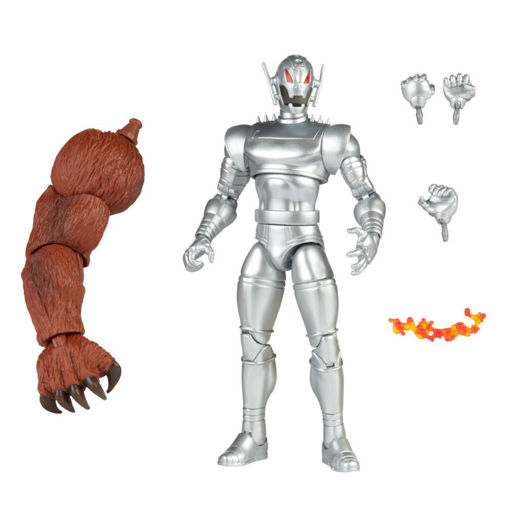 Hasbro Marvel Legends Series 6-inch Ultron Action Figure Toy, Includes 5 accessories and Build-A-Figure Part