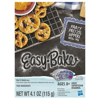 Easy Bake Ultimate Oven Refill Party Pretzel Dippers Mix Hasbro for sale online 