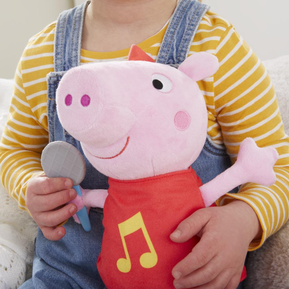 Peppa Pig Oink-Along Songs Peppa Singing Plush Doll with Sparkly 