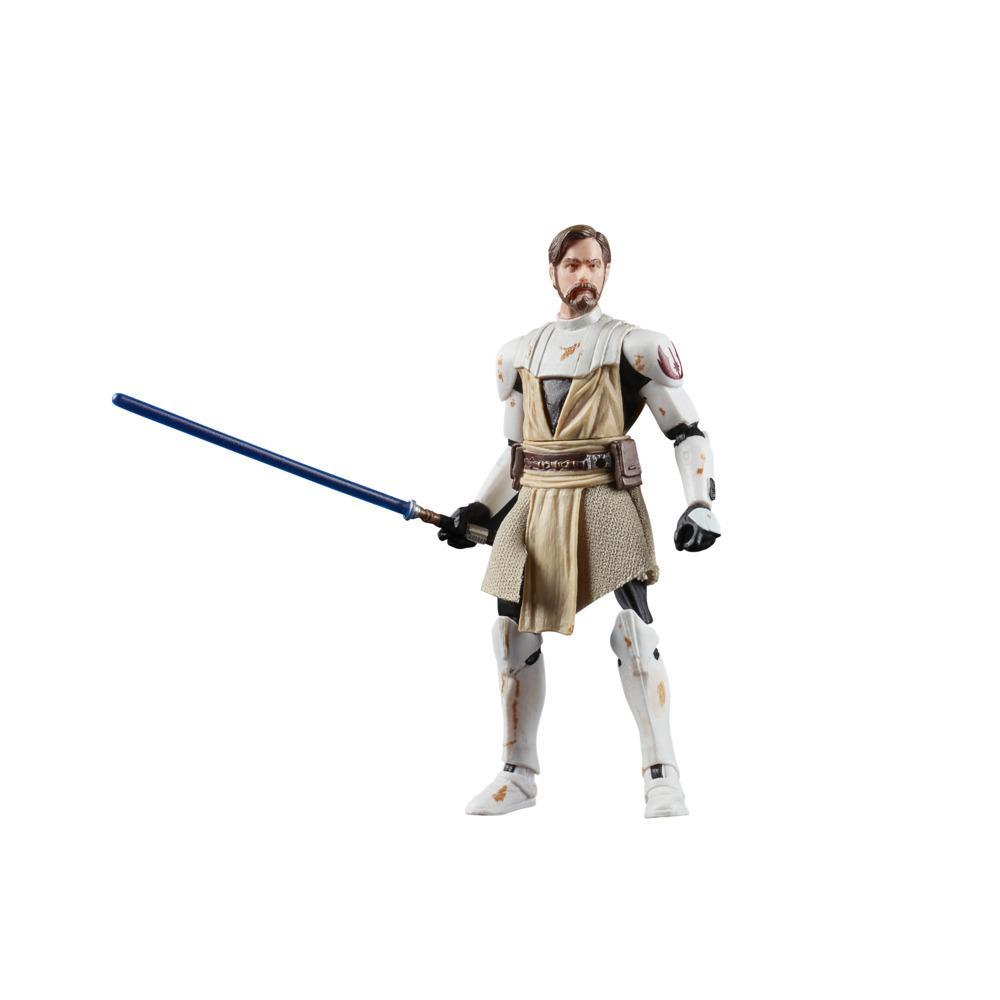 Star Wars The Vintage Collection Obi-Wan Kenobi Toy 3.75-inch Scale Star Wars: The Clone Wars Figure, Kids Ages 4 and Up