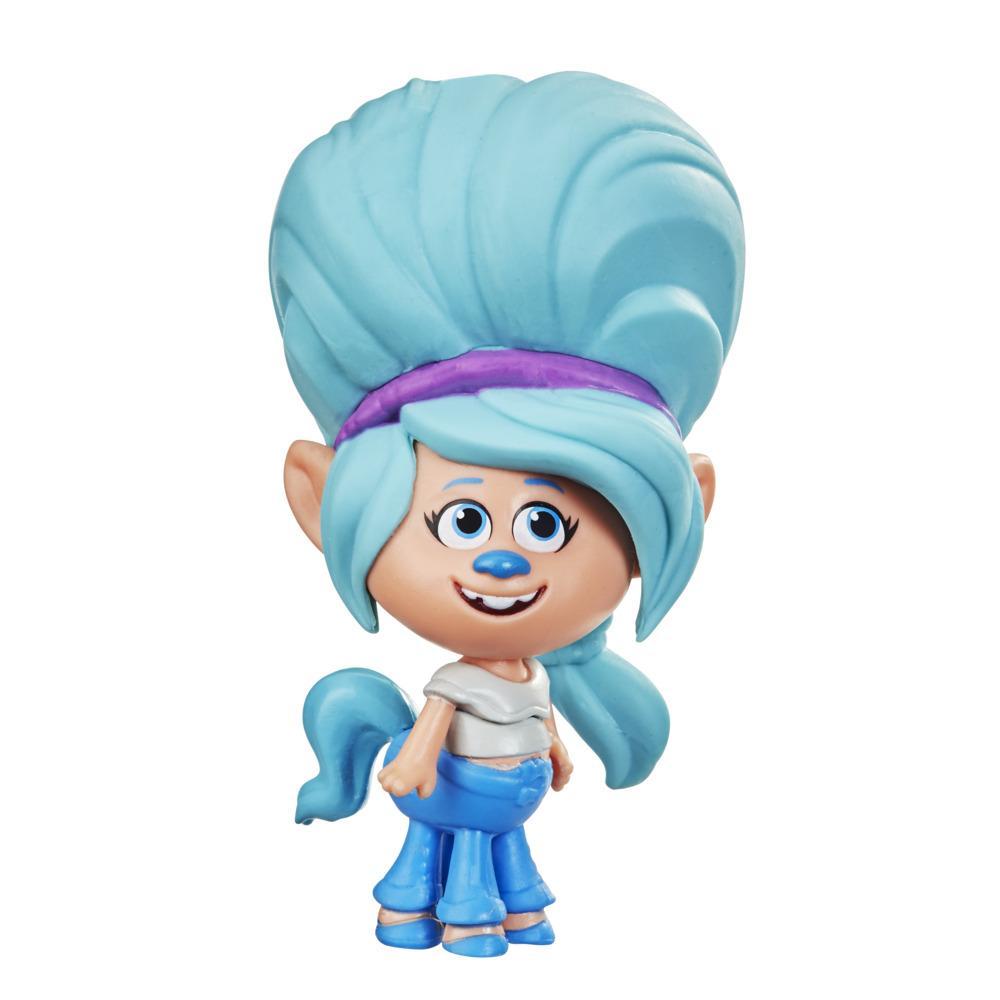 DreamWorks TrollsTopia Surprise Hair Holly Darlin' Collectible Toy, Doll with 2 Hidden Surprise Critters in Hair