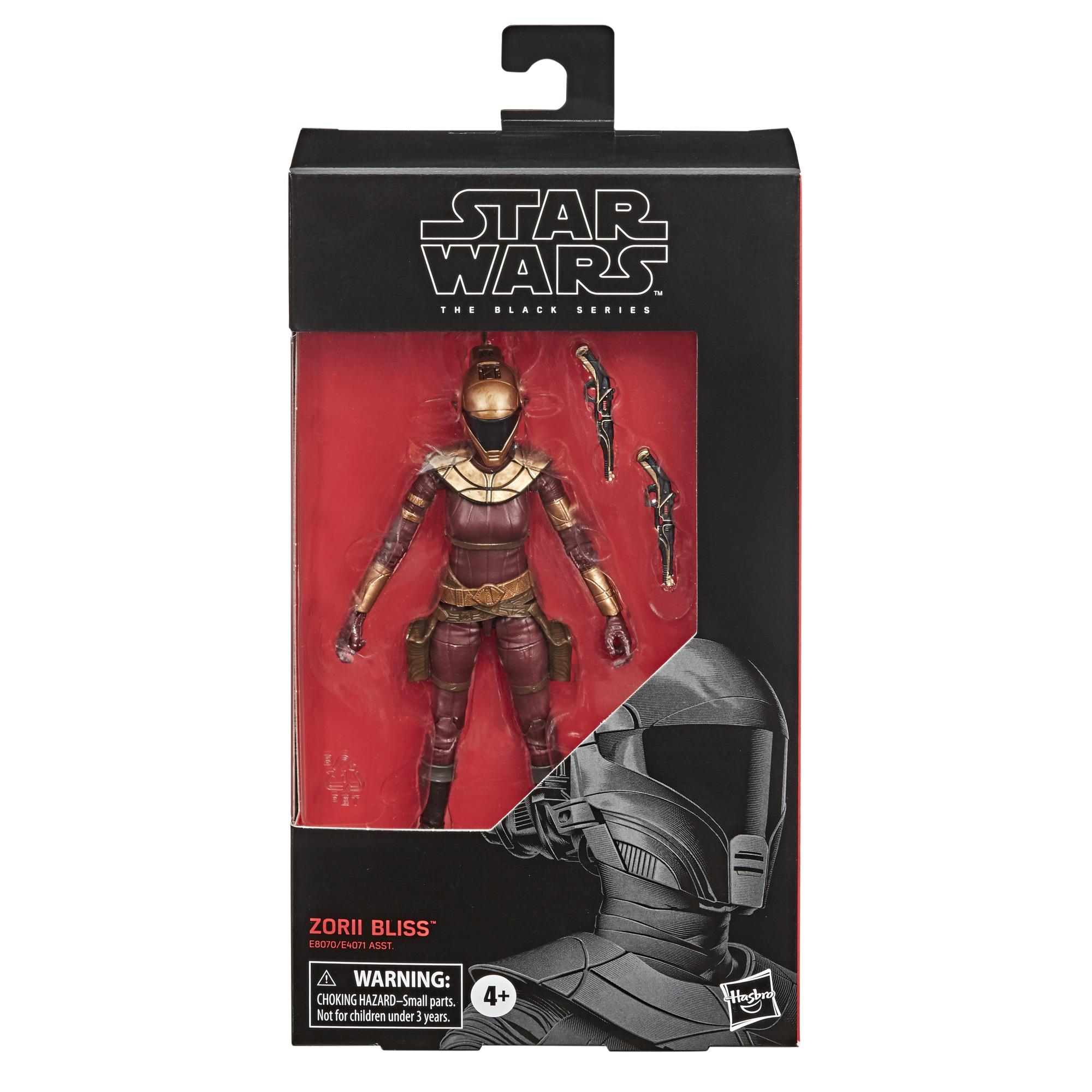 Hasbro Star Wars The Black Series Zorii Bliss Toy 6-inch Scale Star Wars The Rise of Skywalker Collectible Action Figure for sale online