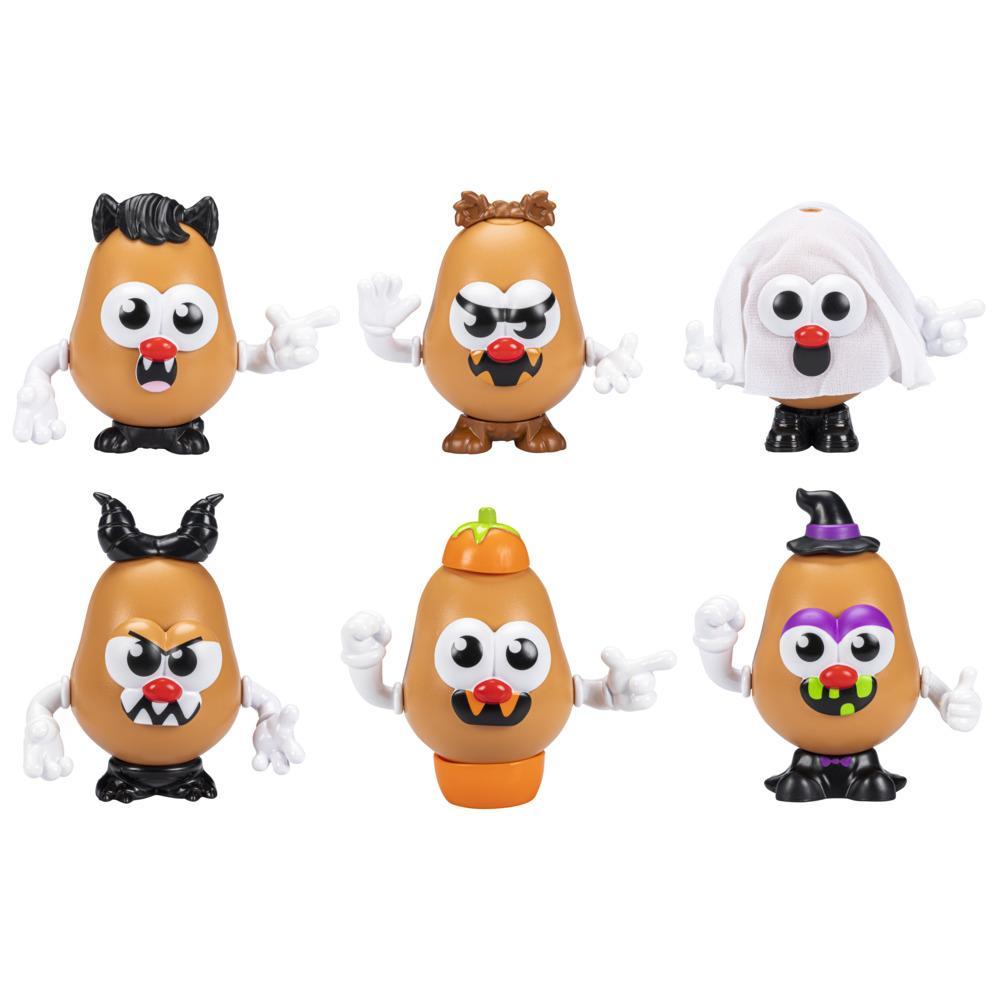 Potato Head Tots Spooky Spuds; Mini Collectible Potato Head Unboxing Toys For Kids Ages 3 and Up
