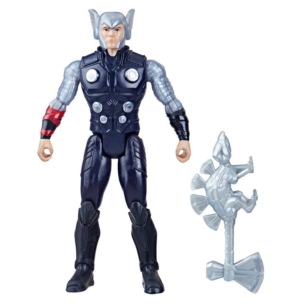 Marvel Mech Strike Mechasaurs Thor Action Figure, with Weapon