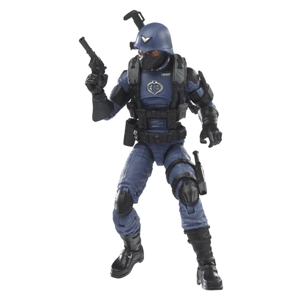 G.I. Joe Classified Series Series Cobra Officer Action Figure 37 Collectible Toy Multiple Accessories Custom Package Art