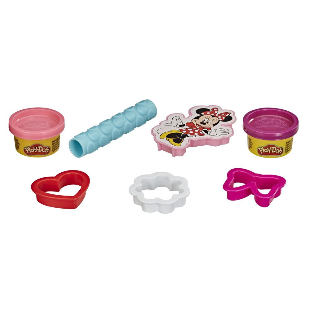 Play-Doh Disney Minnie Mouse 5-Piece Toolset for Kids 3 Years and Up with 2 Non-Toxic Play-Doh Colors