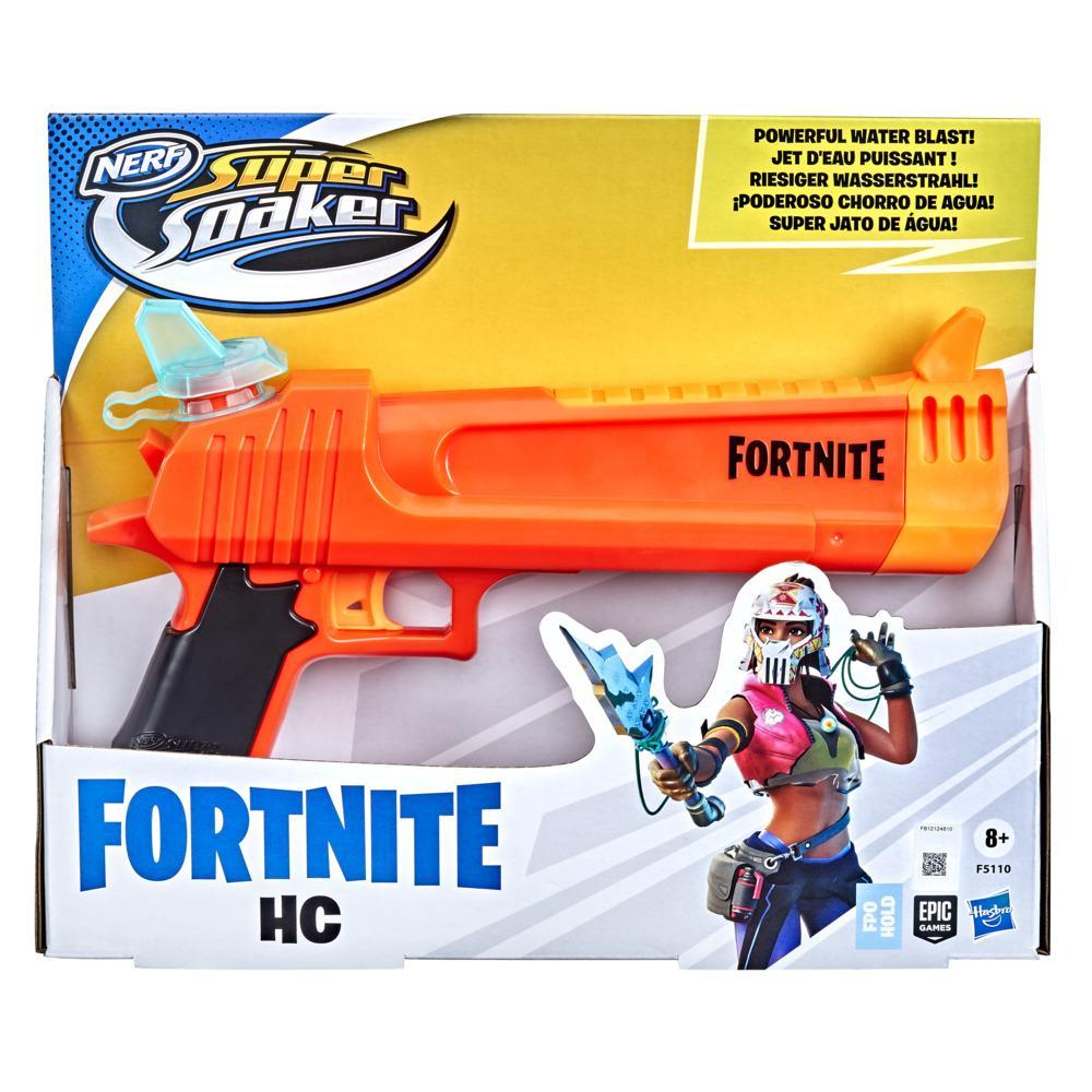 Nerf Super Soaker Fortnite HC Water Blaster, Powerful Water Blast, Outdoor Summer Water Games For Teens, Adults