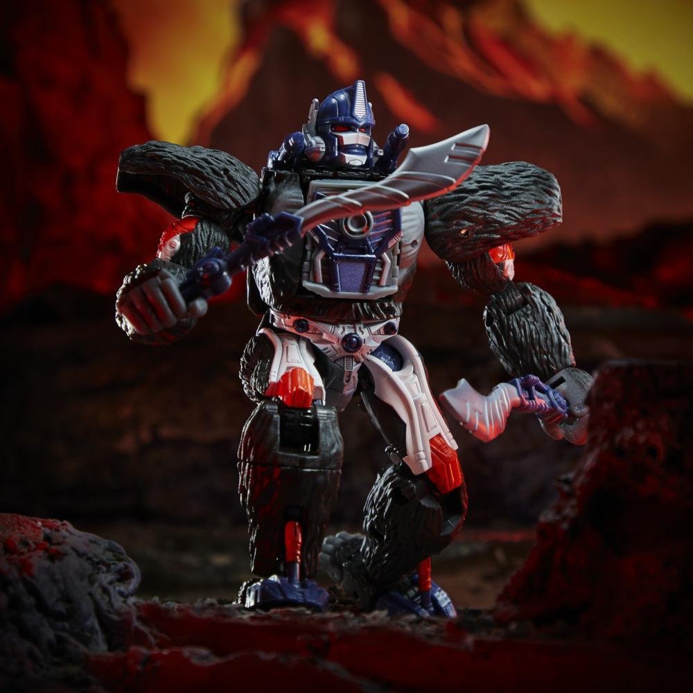 Details about   Optimus Primal Transformers Kingdom War for Cybertron Trilogy Action Figure 