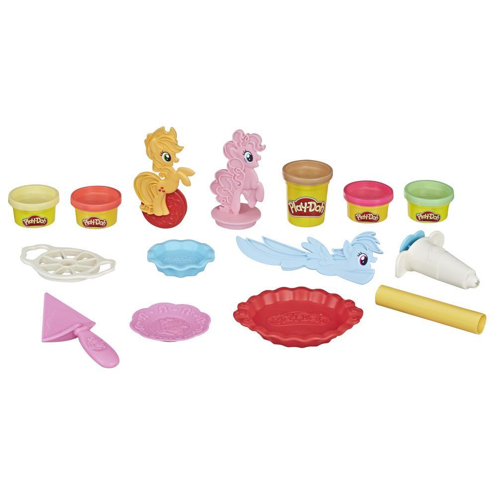 Play-Doh My Little Pony Ponyville Pies Set with 5 Play-Doh Colors