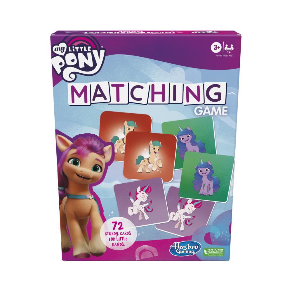 My Little Pony Matching Game for Kids Ages 3 and Up, Fun Preschool Game for 1+ Players