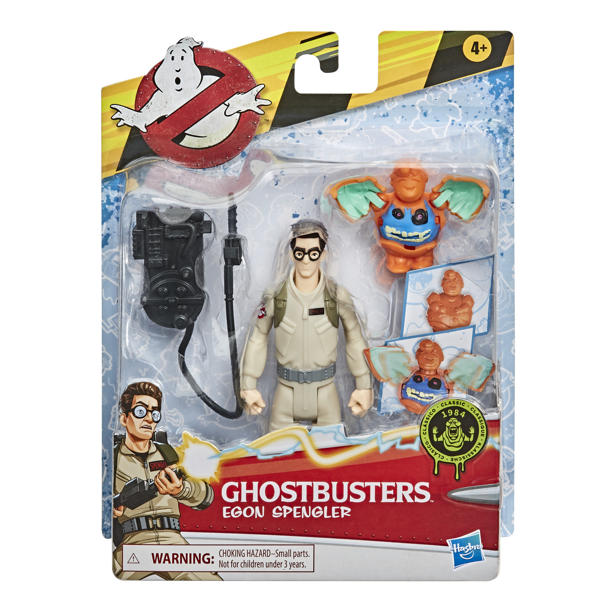 Neu, OVP Ghostbusters Fright Features Egon Spengler Actionfigur 