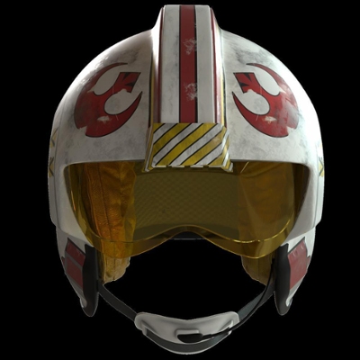 Hasbro Star Wars The Black Series Luke Skywalker Battle Simulation Helmet for sale online