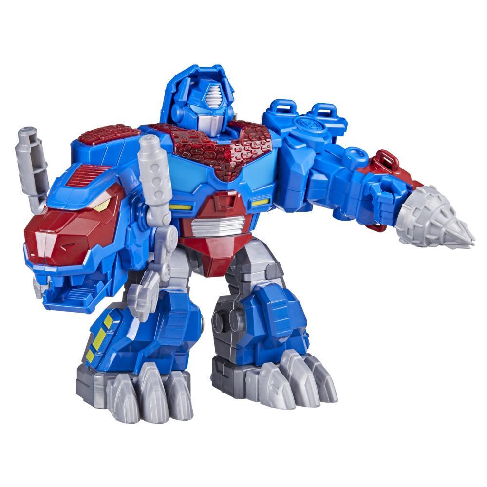 Fábula vida arrepentirse Transformers Dinobot Adventures Optimus Prime T-Rex with Lights and Sounds,  9+-inch Toy, Ages 3 and Up - Transformers