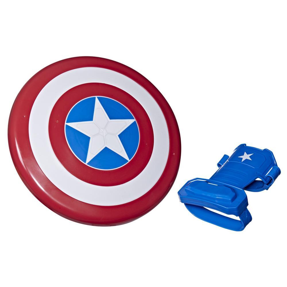 Marvel The Falcon and The Winter Soldier Captain America Magnetic Shield & Gauntlet Roleplay Toys for Kids Ages 5 and Up
