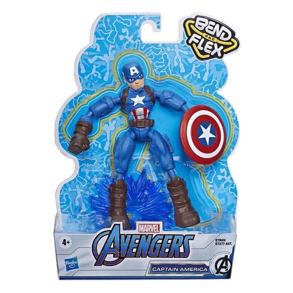 Avengers Action Figures 15 cm Captain America Mighty Battlers Hasbro  Marvel 