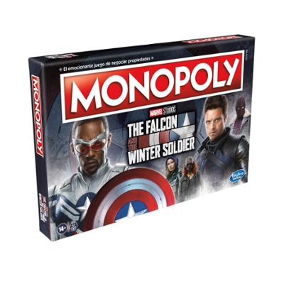 Monopoly: Marvel Studios' The Falcon and the Winter Soldier Edition Board Game for 2-6 Players for Ages 14 and Up