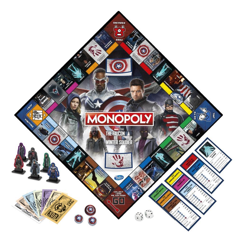Monopoly Marvel The Falcon And Winter Soldier New Sealed Game Free Shipping 