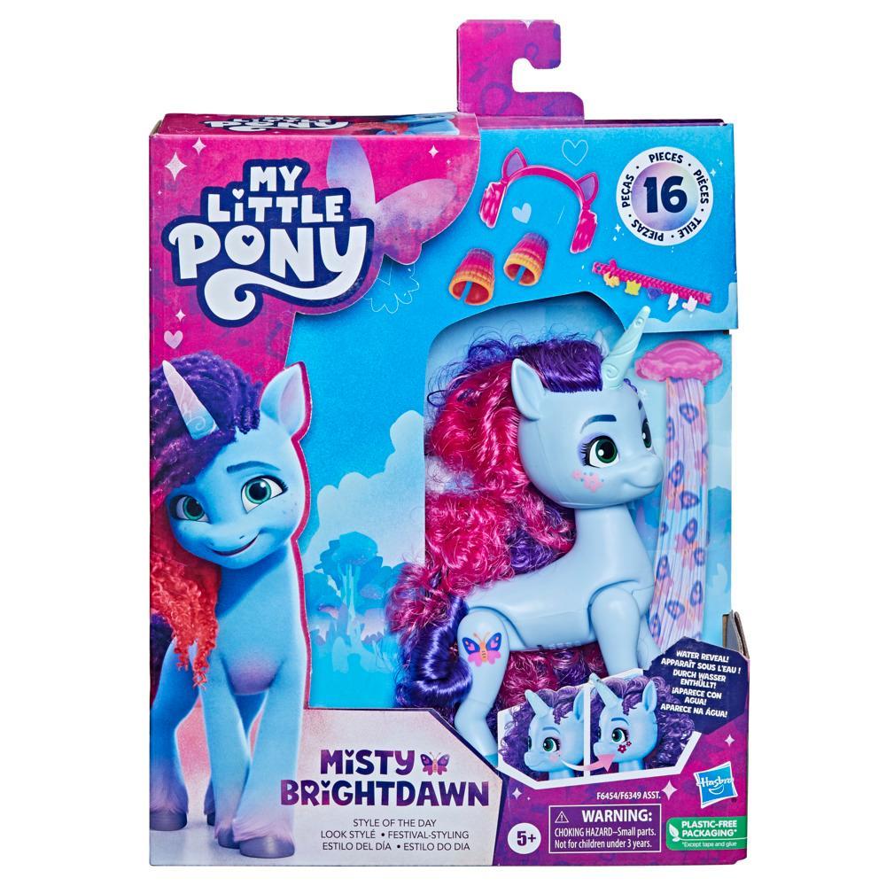 My Little Pony: A New Generation Mega Movie Friends Sunny Starscout -  8-Inch Orange Pony Toy with Comb - My Little Pony