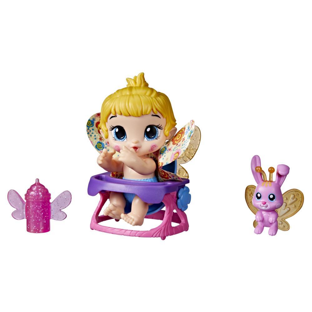 Baby Alive Glo Pixies Minis Doll, Honey Rose, Glow-In-The-Dark 3.75-Inch Pixie Toy with Surprise Friend, Kids 3 and Up