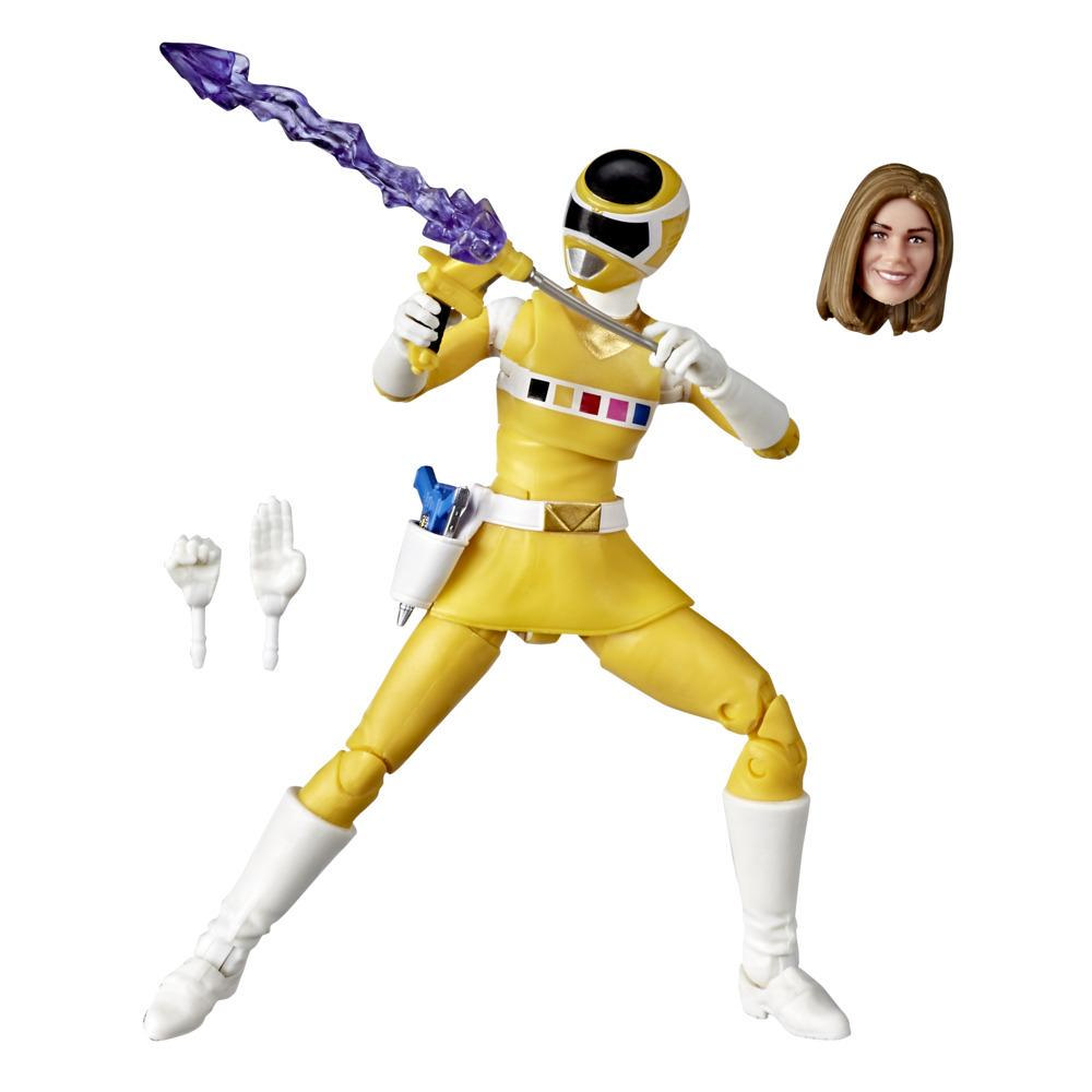 Power Rangers Lightning Collection In Space Yellow Ranger 6-Inch Premium Collectible Action Figure Toy with Accessories