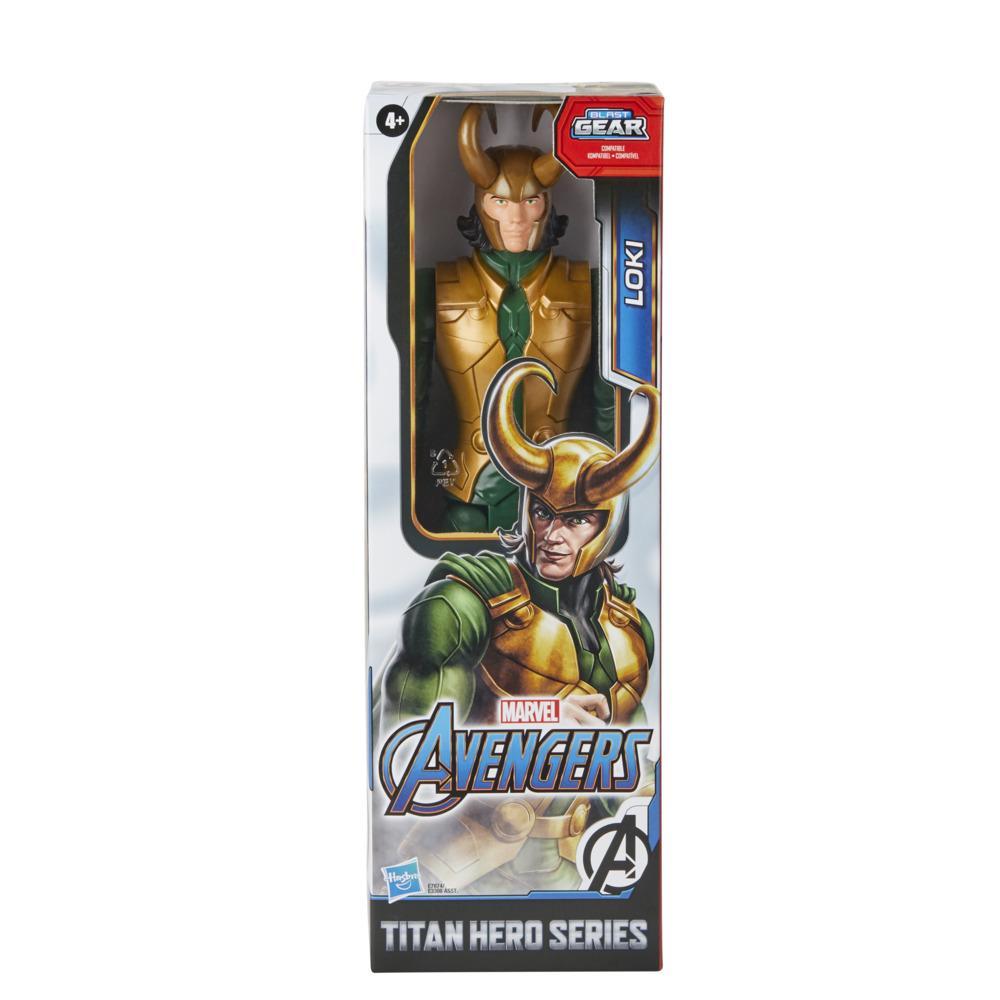 Marvel Avengers Titan Hero Series Blast Gear Loki Action Figure 