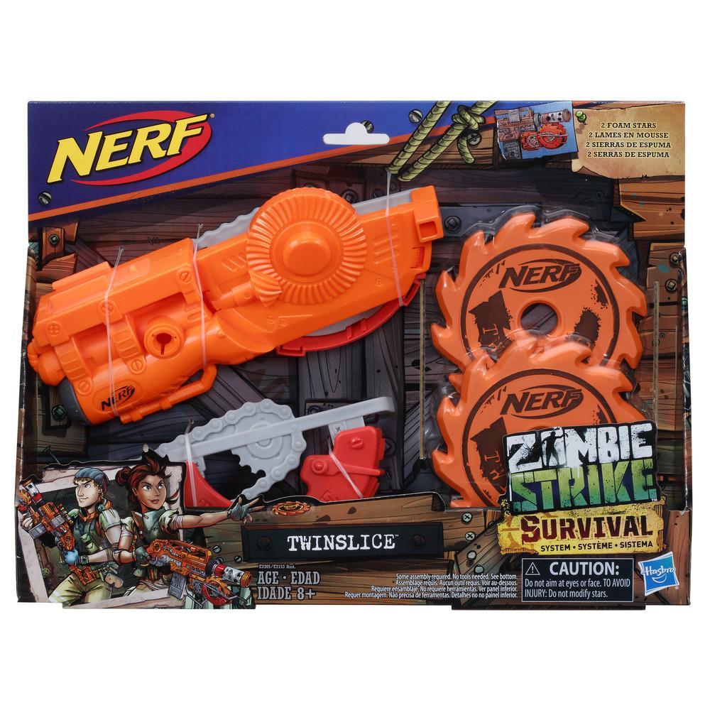 Nerf Zombie Strike Survival System Assortment Chopstock Twinslice NIB