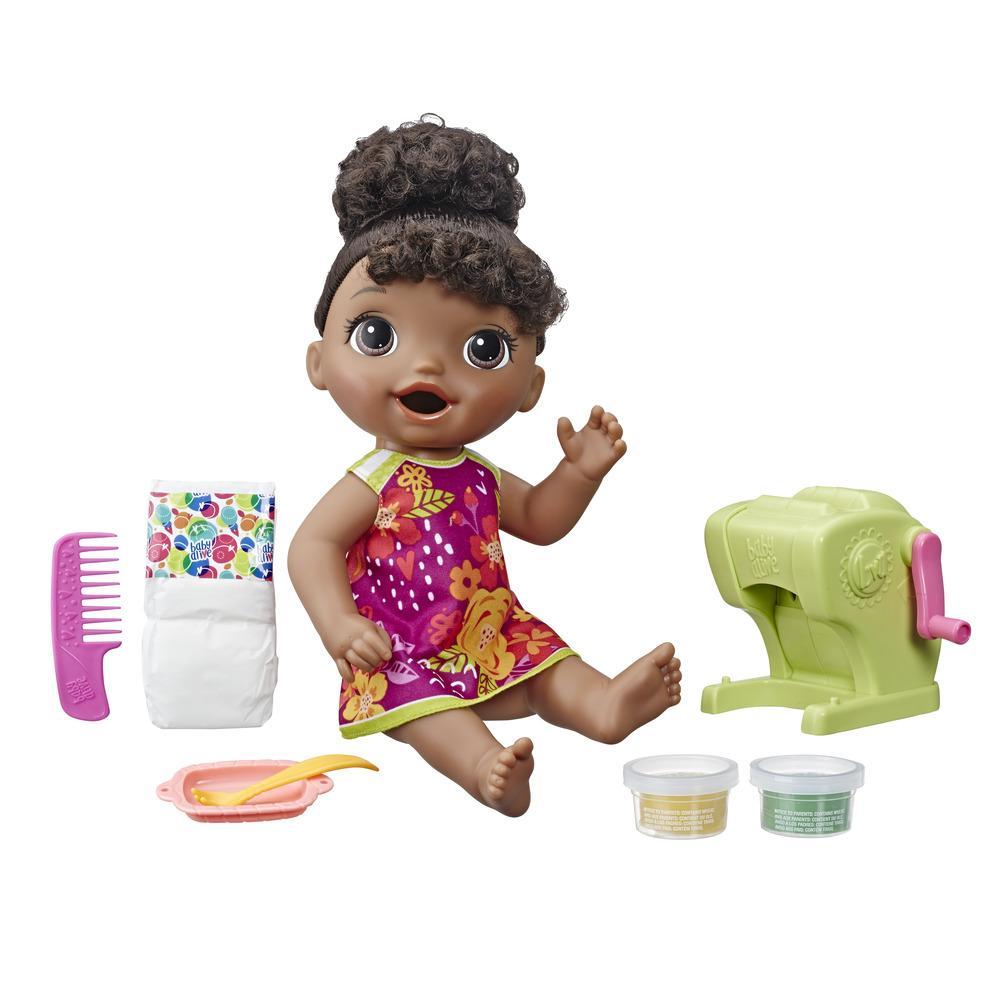 Baby Alive Snackin’ Shapes Baby Doll (Black Hair) Baby Alive
