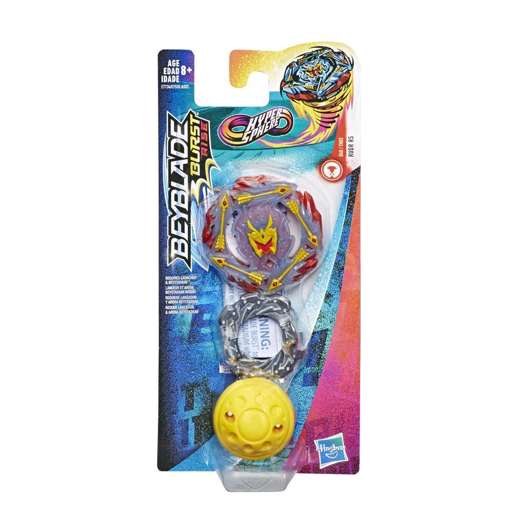 Beyblade Burst Rise Hypersphere Rudr R5 Single Pack -- Balance Type Battling Top Toy, Ages 8 and Up