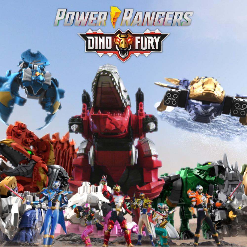tømrer Tag ud Uegnet Power Rangers Dino Fury Mosa Razor Zord Kids 4 and Up Morphing Dino Robot,  Zord Link Mix-and-Match Custom Build System - Power Rangers