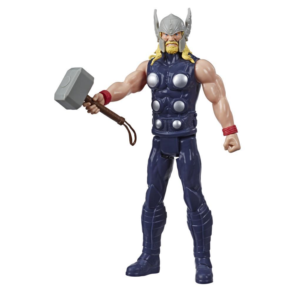 Marvel Avengers Titan Hero Series Blast Gear Thor Action Figure, 12-Inch Toy, For Kids Ages 4 And Up